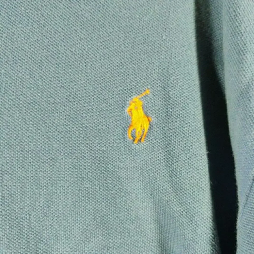 Polo Ralph Lauren Shirt Mens Extra Large Blue‎ Polo Long Sleeve Casual Preppy